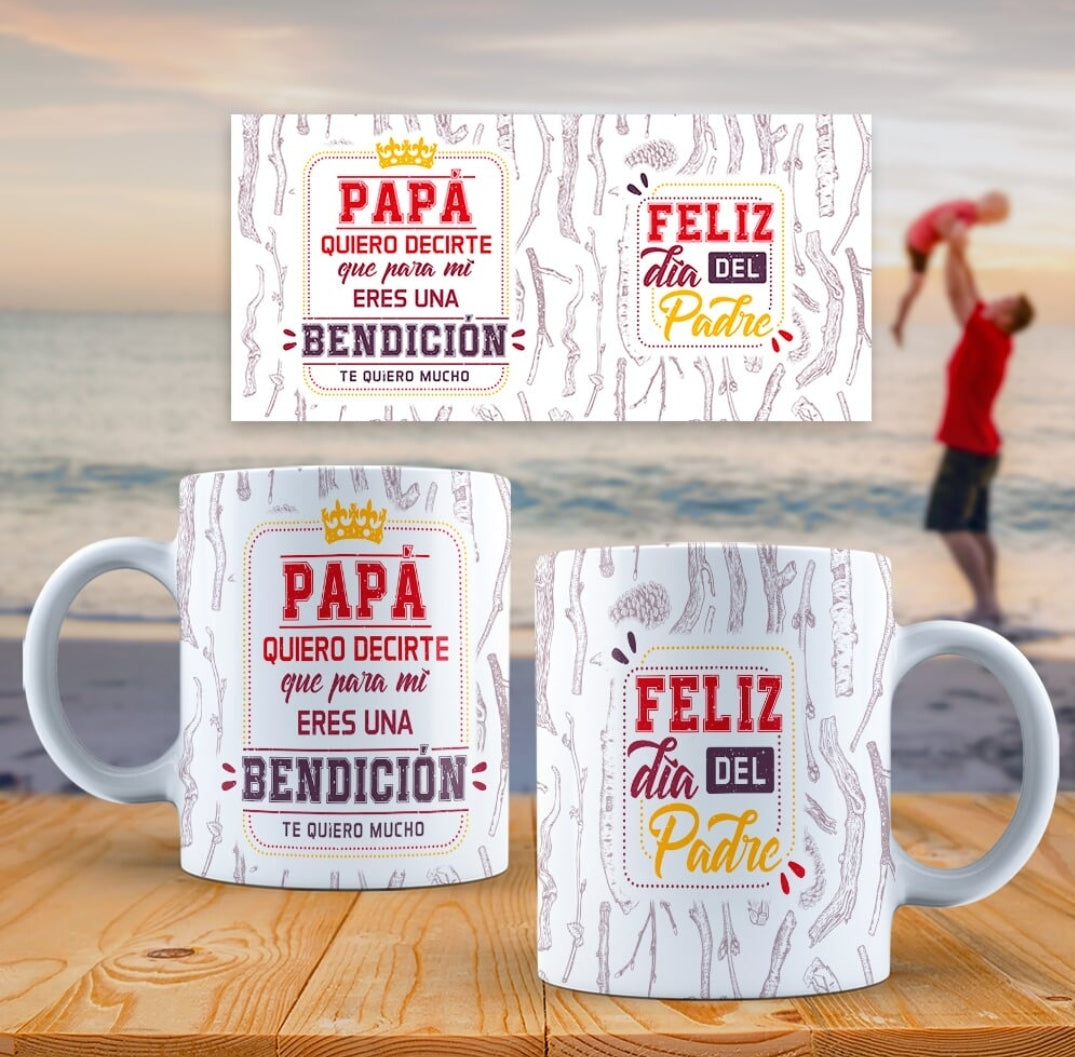 Regalo Día Del Padre. Taza de El Mejor Abuelo - Ekiz