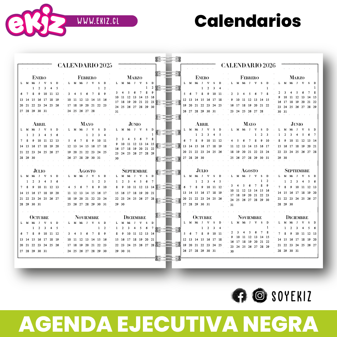 Agenda Ejecutiva Negra 2025