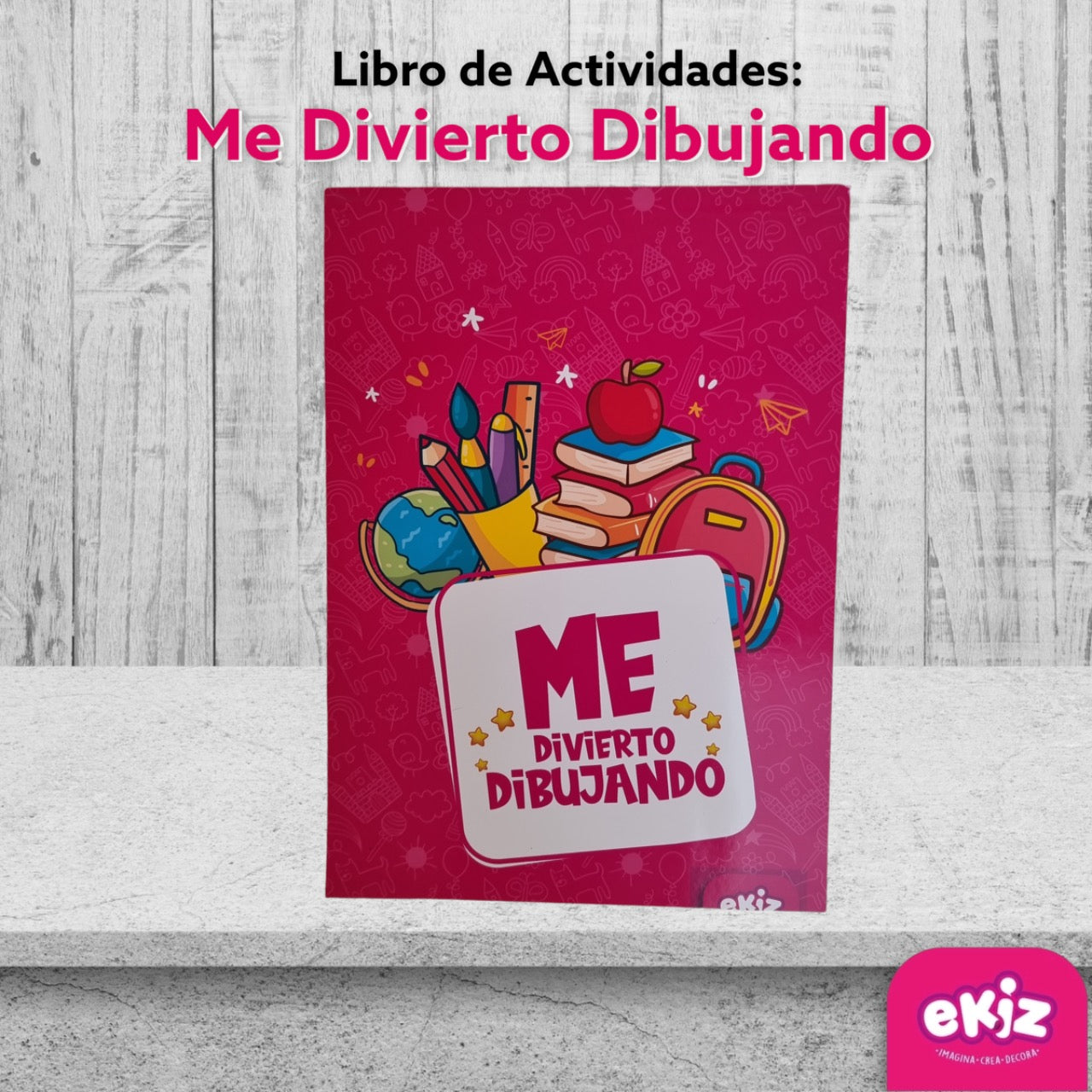 Libro de actividades: Me divierto Dibujando