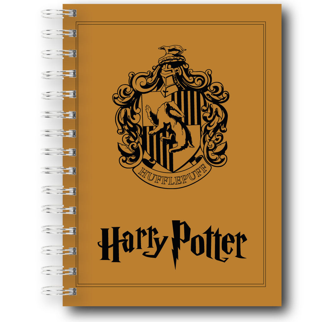 Cuaderno de Harry Potter - Casa de Hufflepuff