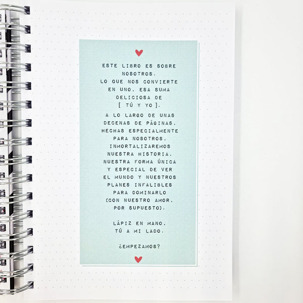 Nuestra Historia De Amor: Cuaderno Para Escribir Todos Los D
